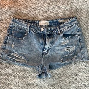 Jean shorts